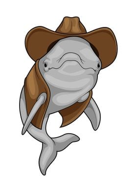 Dolphin Cowboy