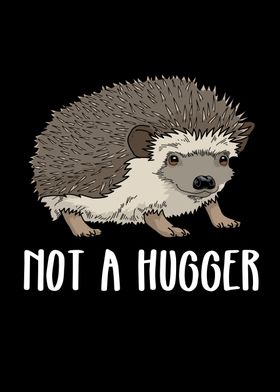 Hedgehog Gift Not A Hugger