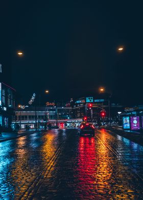 Neon street