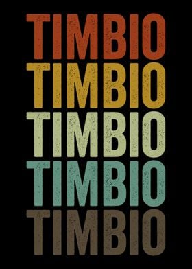 Timbio Colombia Retro