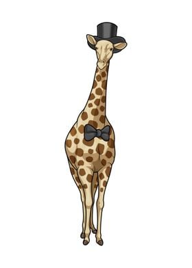 Giraffe Groom Wedding