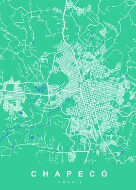 Map CHAPECO BRASIL