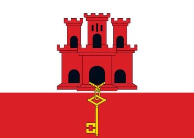 Flag of Gibraltar