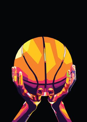 basketball colorful