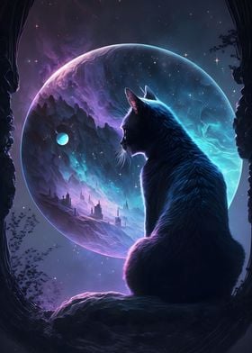 Cat Moon 