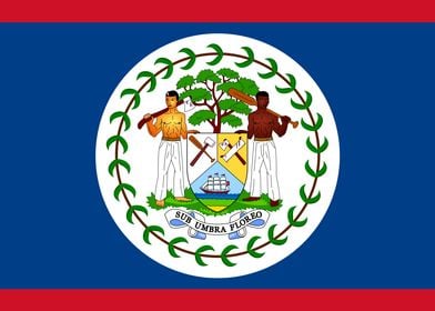 Flag of Belize