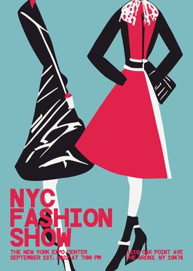 NYC Fashion Poster