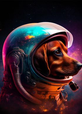 Space Dachshund Sausage 1