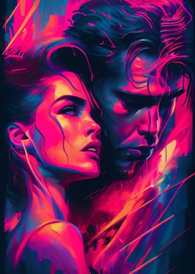 Synthwave love