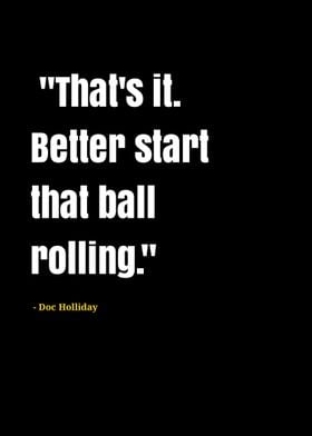 doc holliday quotes 