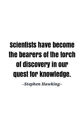 Stephen Hawking quote