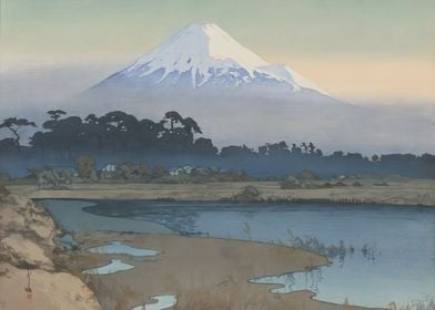 Ukiyo e First Light of Sun