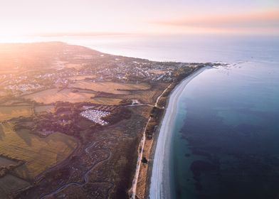 Aerial coast Mousterlin