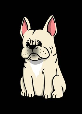 French Bulldog Cartoon