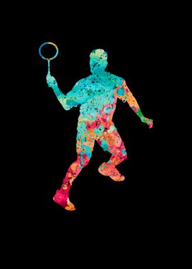 Badminton PopArt