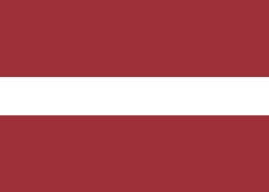 Latvian Flag of Latvia