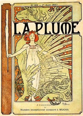 Alphonse Mucha Art Nouveau