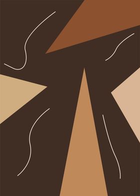 brown abstract