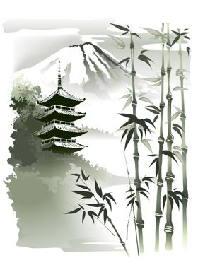 Japanese Pagoda