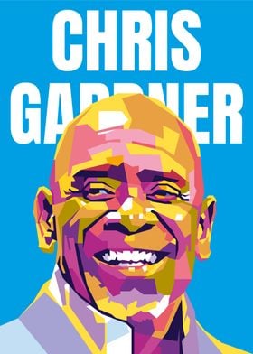 Chris Gardner Pop Art