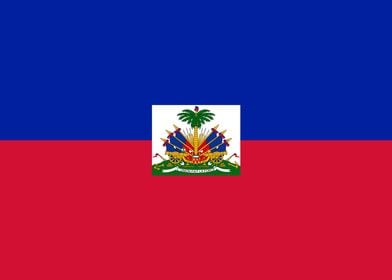 Haitian Flag of Haiti