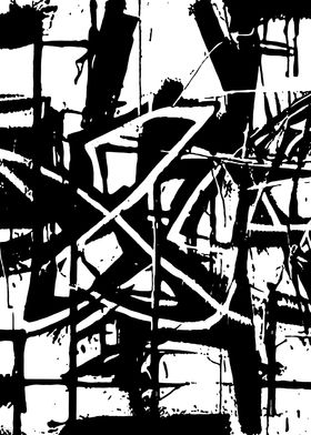 Black and White Abstract
