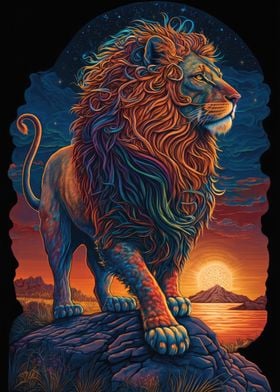 Lion Art Series Style 1