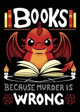 Books because Murder is Wr