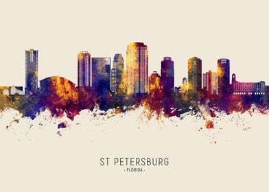 St Petersburg Skyline