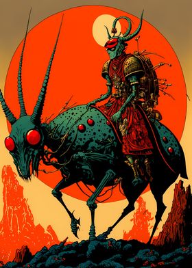 Samurai Beetle Rider