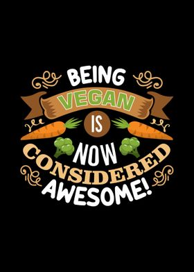 Being vegan is now