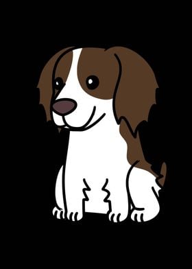 English Springer Cartoon