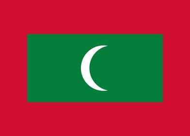 Maldives Flag