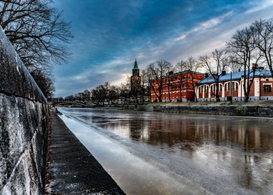 Winter Morning in Turku