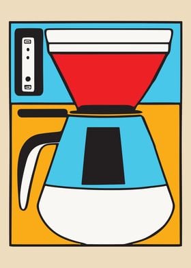 POP ART Coffee Poster