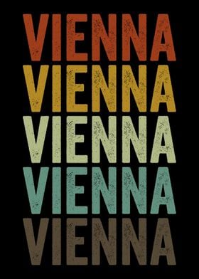 Vienna Austria Retro