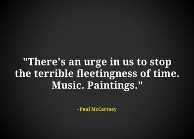 Paul McCartney quotes 