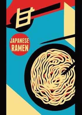 Japanese Ramen Poster