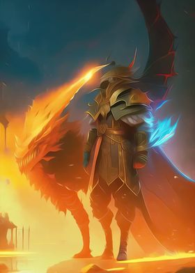 Flame Dragon Commander