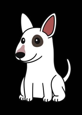 Bull Terrier Cartoon