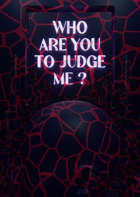 Who Are You 3D Quote