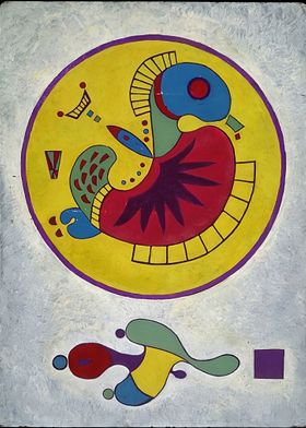 untitled 1944 by Kandinsky