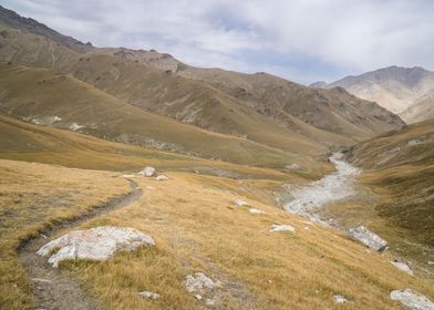 Kyrgyz mountains 