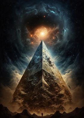 Mystic Pyramid and Sky