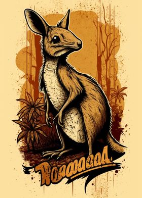 Comic Kangaroo