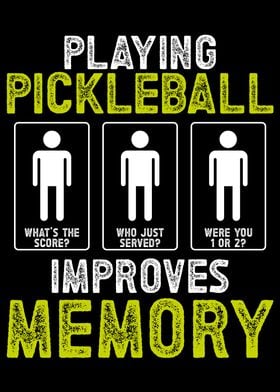 Playing pickleball