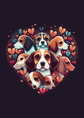 Beagle dog