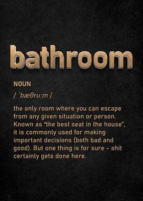 Bathroom Word