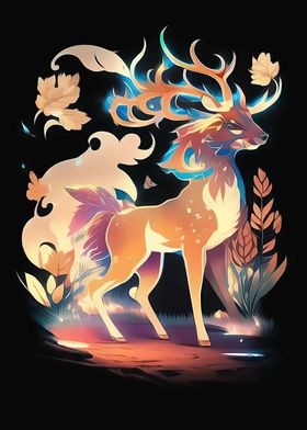 Nine tailed deer Fantasy
