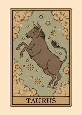 Taurus Tarot Card 
